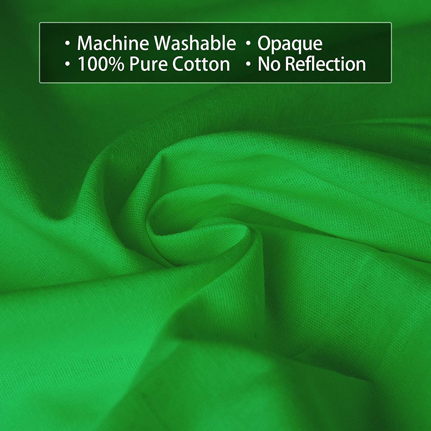 Profetional Green Screen Set - (8.5 X 10 Feet - 2.5 X 3M)