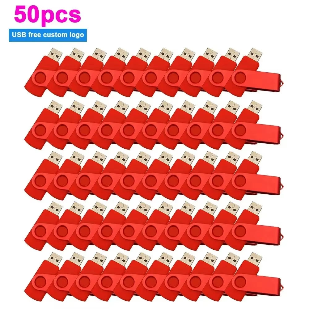 50Pcs Flash Drives