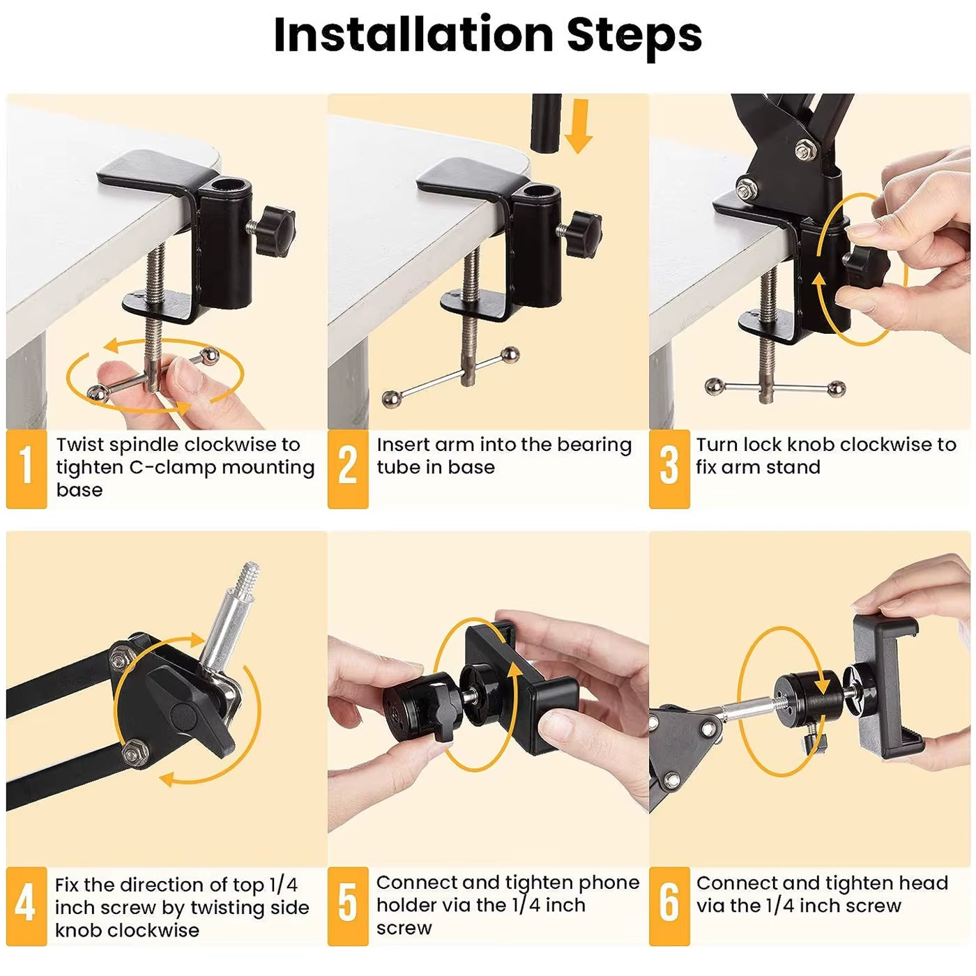 Flexible Tripod Arm 